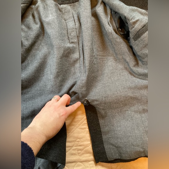 Allsaints charcoal jacket. - Picture 3 of 8